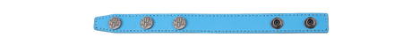 CANDID BLUE LEATHER BRACELET