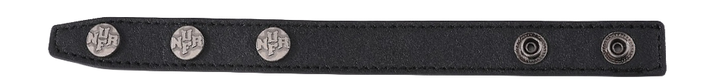 CANDID BLACK LEATHER BRACELET